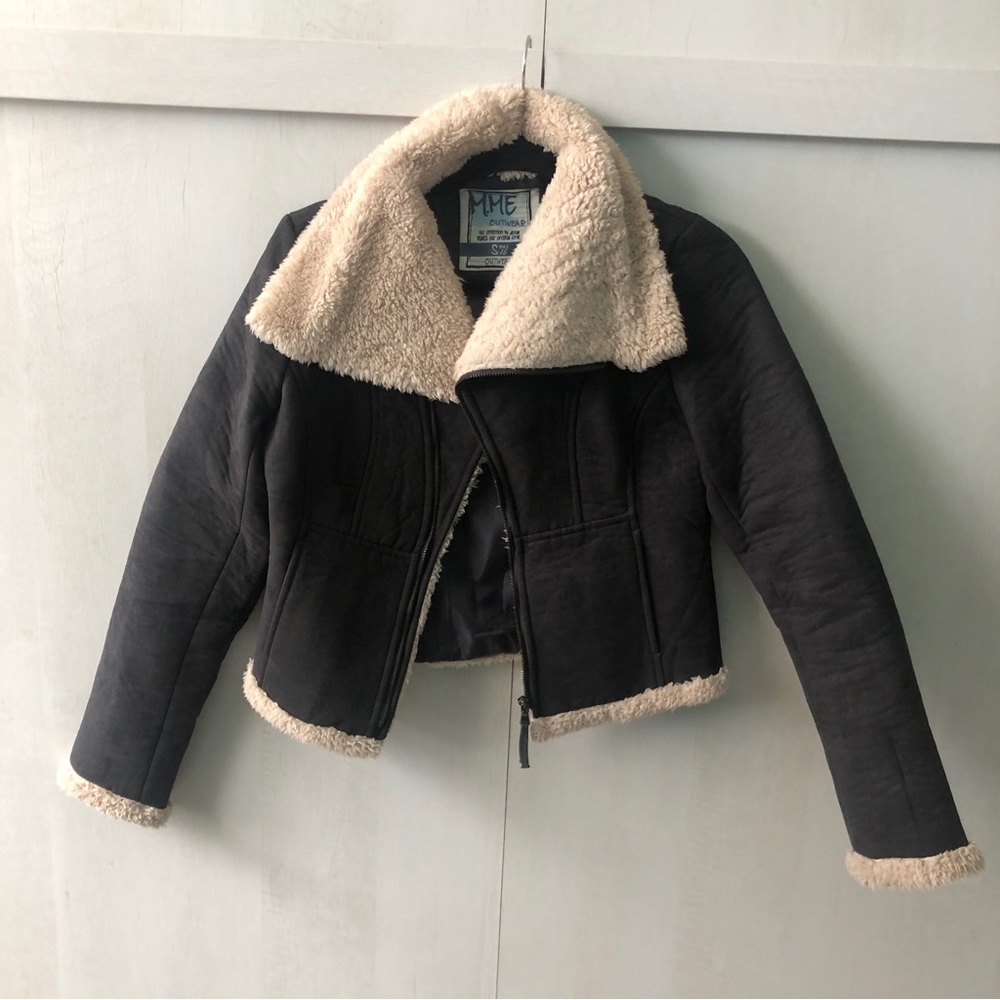 Dark gray coat
